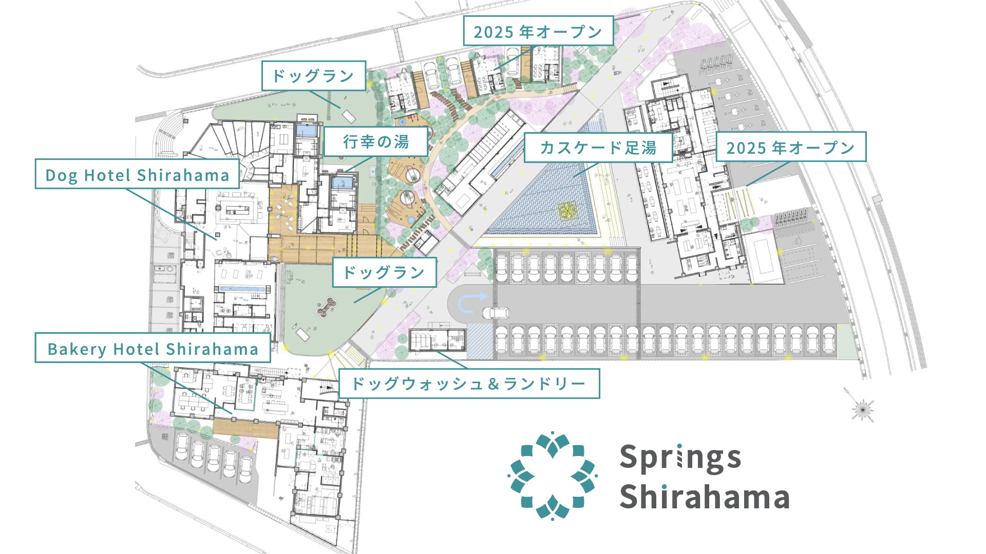 Springs Shirahama マップ画像